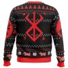 Christmas Red Guts Berzerk men sweatshirt BACK mockup - Berserk EU Store