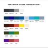 tank top color chart - Berserk EU Store