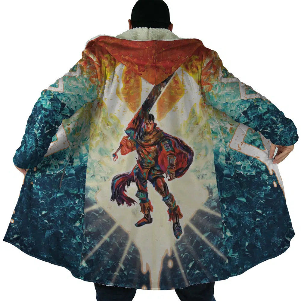 Black-Swordman-Guts-Berserk_AOP-Hooded-Cloak-Coat-NO-HOOD_Mockup Black Swordman Guts Berserk AOP Hooded Cloak Coat NO HOOD Mockup - Berserk EU Store