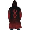 Brand of Sacrifice Berserk AOP Hooded Cloak Coat BACK Mockup - Berserk EU Store