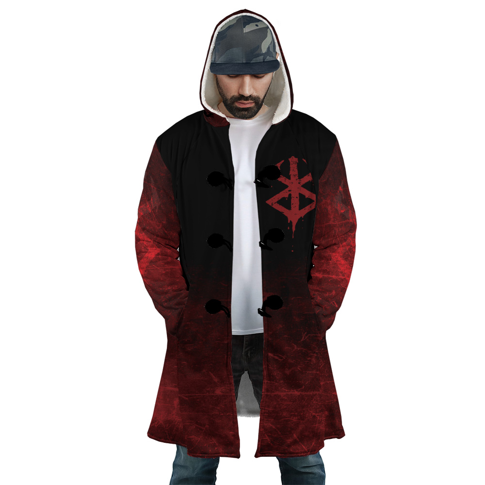 Brand-of-Sacrifice-Berserk_AOP-Hooded-Cloak-Coat-FRONT-Mockup Brand of Sacrifice Berserk AOP Hooded Cloak Coat FRONT Mockup - Berserk EU Store