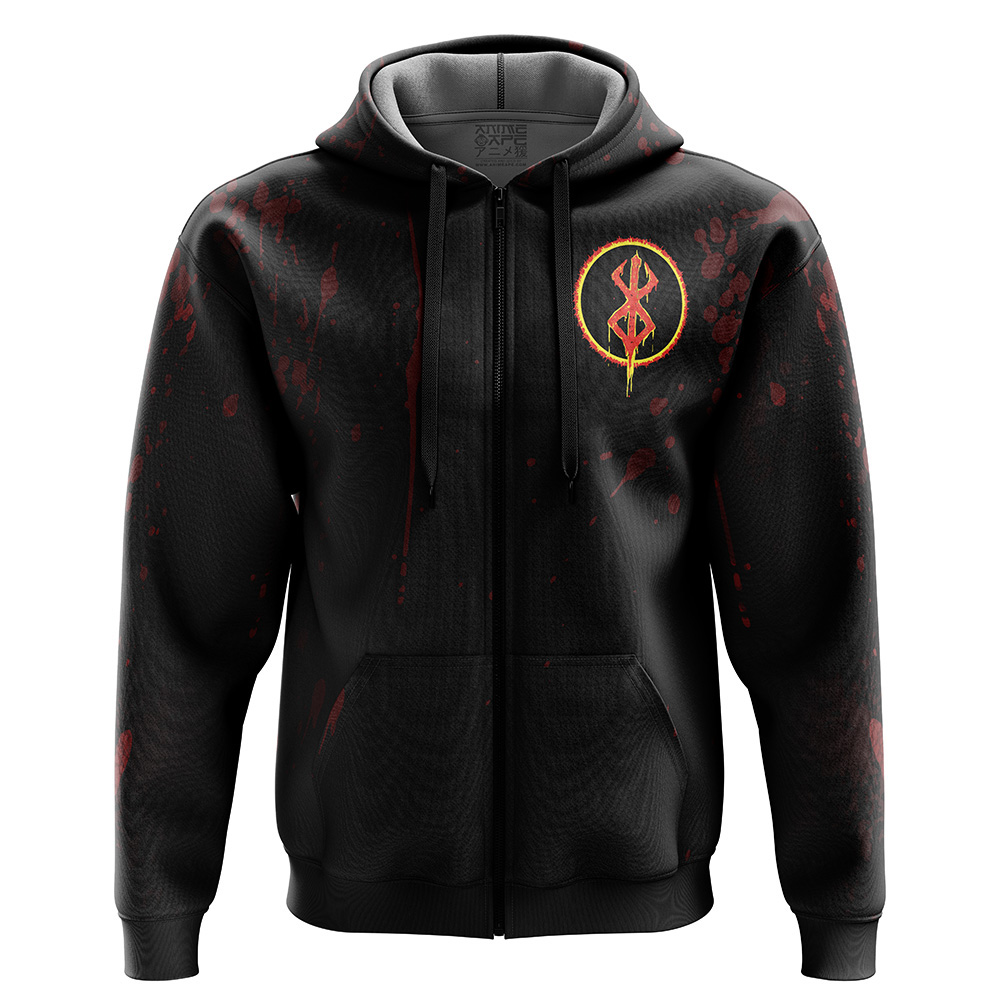 Brand-of-Sacrifice-Berserk_Zip-Hoodie-Jacket-FRONT-mockup Brand of Sacrifice Berserk Zip Hoodie Jacket FRONT mockup - Berserk EU Store