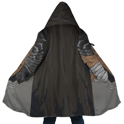 Guts Armor Berserk AOP Hooded Cloak Coat MAIN Mockup - Berserk EU Store