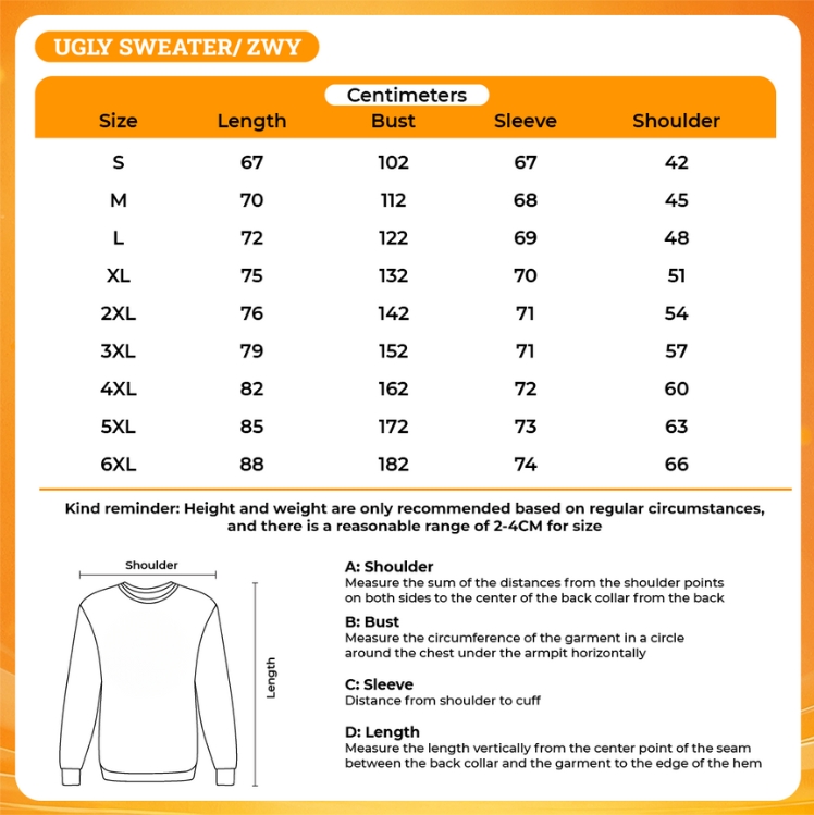 3D UGLY SWEATER - Berserk EU Store